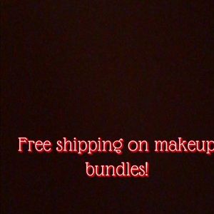 Free shipping on makeup bundles!